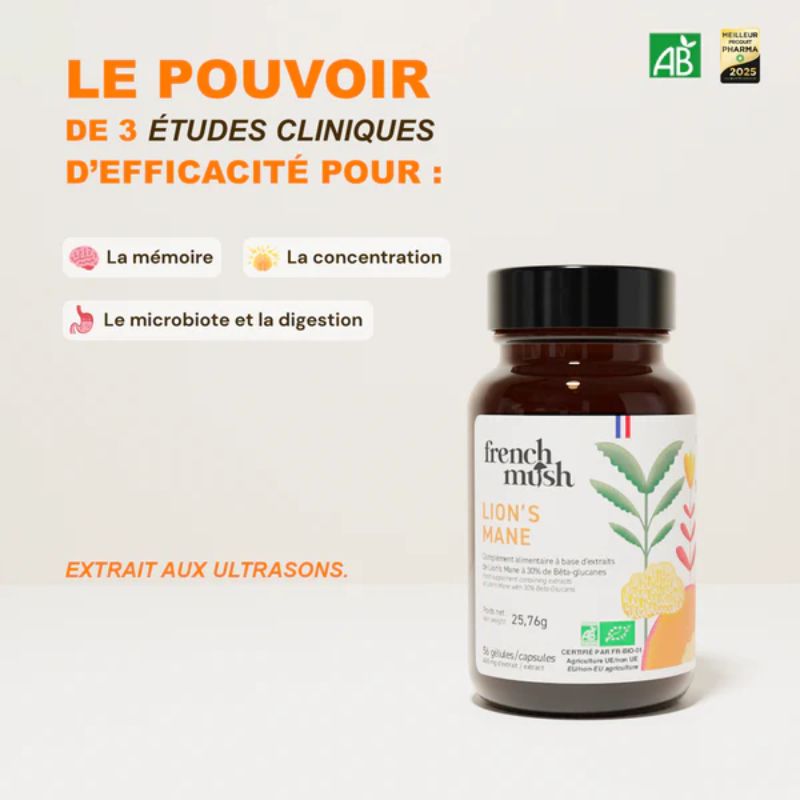 French mush reishi 56 caps