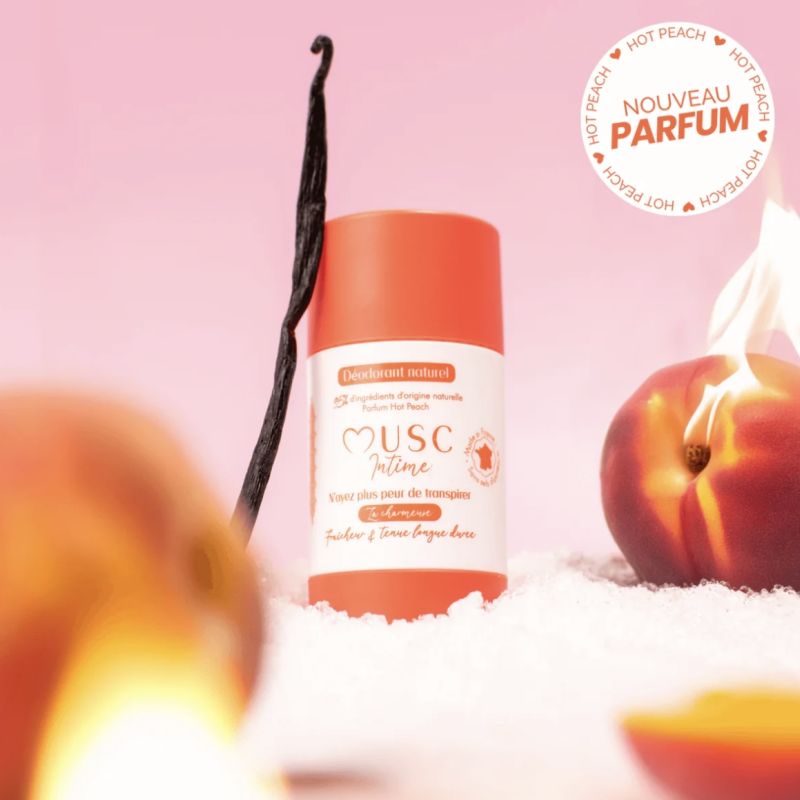 Musc intime Déodorant la Charmeuse 50g Hot Peach