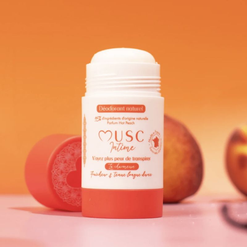 Musc intime Déodorant la Charmeuse 50g Hot Peach