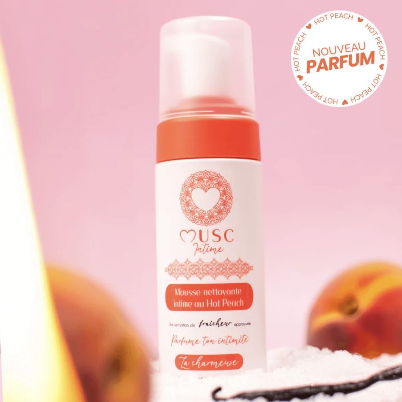 Musc intime Mousse la Charmeuse 150ml Hot Peach