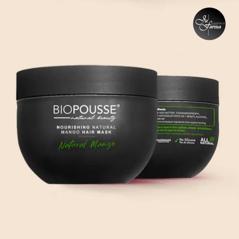 Biopousse Masque Capillaire Nourrissant Natural Mango 250m