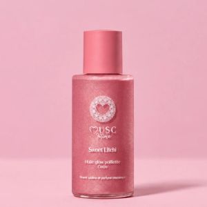 Musc Intime – Huile Sèche Glow Pailletée Corps Sweet Litchi 100ml